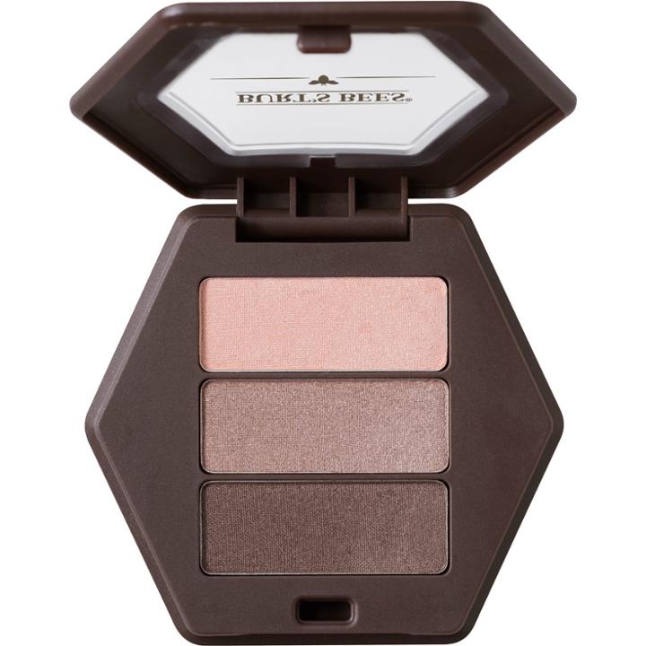 Burt's Bees 100% Natural Eye Shadow Palette With 3 Shades - Shimmering Nudes