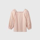 Women's Plus Size Long Sleeve Blouse - Ava & Viv Coral X, Women's, Pink