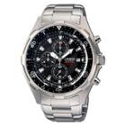 Men's Casio Dive Style Stainless Steel Chronograph Watch - Silver (amw330d-1av)