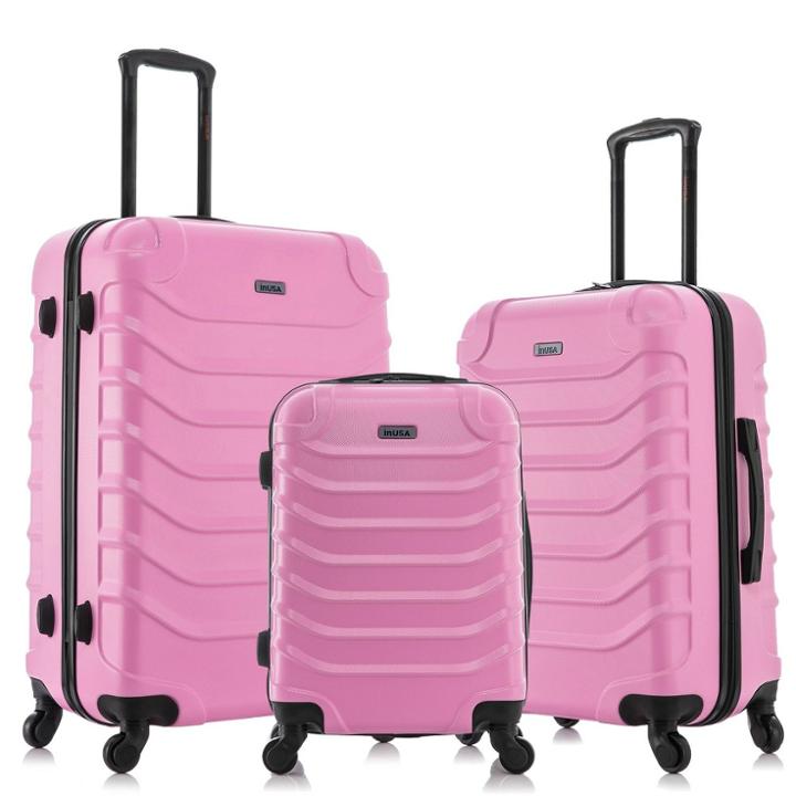 Inusa Endurance Lightweight Hardside Checked Spinner Luggage