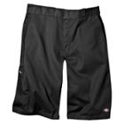 Dickies Men's Big & Tall Loose Fit Twill 13 Multi-pocket Work Shorts- Black