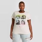 Women's The Beatles Let It Be Plus Size Short Sleeve Graphic T-shirt (juniors') - Ivory 1x, Women's, Size: