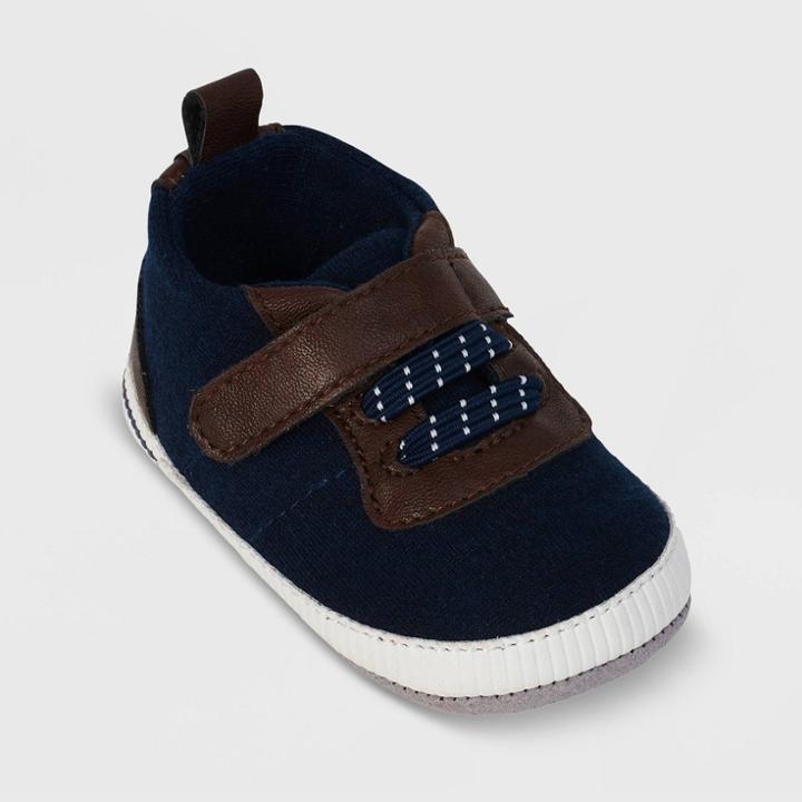 Ro+me By Robeez Baby Boys' Causal Sneakers - Navy