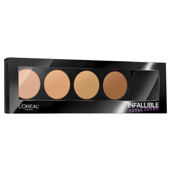 L'oreal Paris Infallible Concealer 220 Concealer Contour Palette .17 Fl Oz