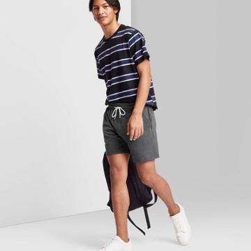 Men's Knit Shorts - Original Use Dark Gray