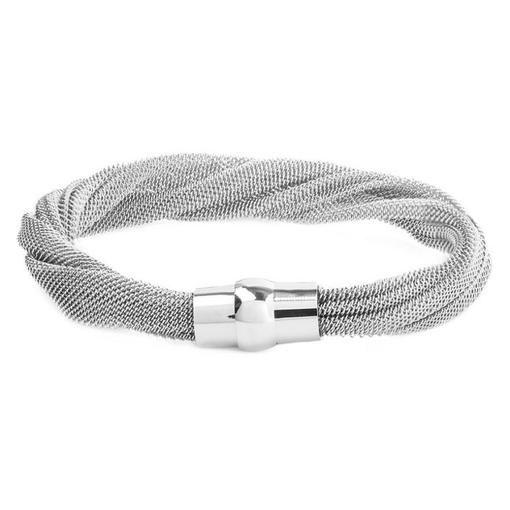 Target Elya Stainless Steel Twisted Mesh Bracelet, Girl's,