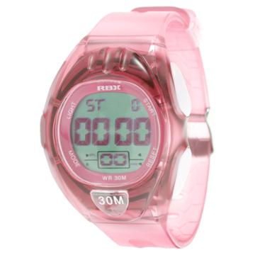 Rbx Clear Digital Watch - Pink