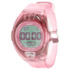 Rbx Clear Digital Watch - Pink