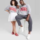 Plus Size Long Sleeve Oversized T-shirt - Wild Fable Heather Gray