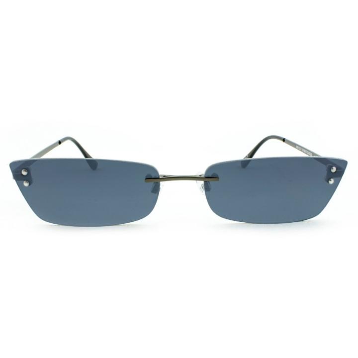 Women's Rectangle Sunglasses With Deep Ocean Lenses - Wild Fable Gray