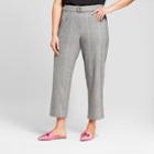Women's Plus Size Bootcut Trouser - Who What Wear Gray