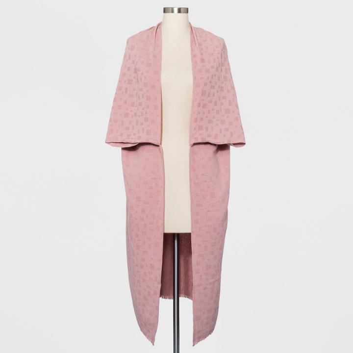 Women's Kimono - Universal Thread Dusty Rose, Size: