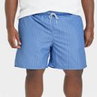 Men's Big & Tall 7 Geo Swim Trunks - Goodfellow & Co Lavender