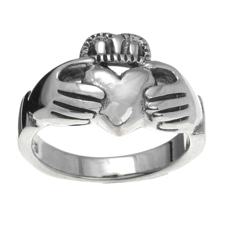 Skyline Silver Sterling Silver Claddagh Ring