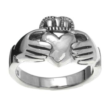 Skyline Silver Sterling Silver Claddagh Ring