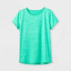Girls' Short Sleeve Twist-back Studio T-shirt - All In Motion Green