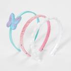 Girls' 3pk Glitter Rosette Butterfly Headband - Cat & Jack