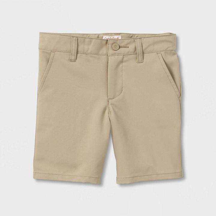 Toddler Boys' Quick Dry Uniform Chino Shorts - Cat & Jack Khaki