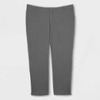 Men's Big & Tall Slim Straight Fit Adaptive Chino Pants - Goodfellow & Co Thundering Gray