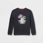 Boys' 'out Of This World' Pullover Fleece Sweatshirt - Cat & Jack Heather Gray