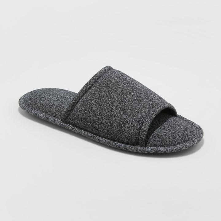 Men's Lonzo Slippers - Goodfellow & Co Gray M,