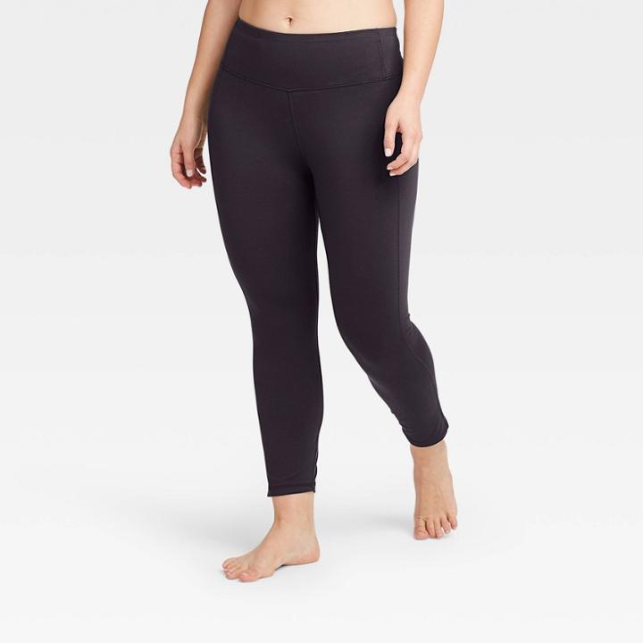 Women's Simplicity Mid-rise Leggings 31 - All In Motion Black