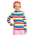 Kids' Striped Long Sleeve T-shirt - Lego Collection X Target Xl, Blue/pink/red