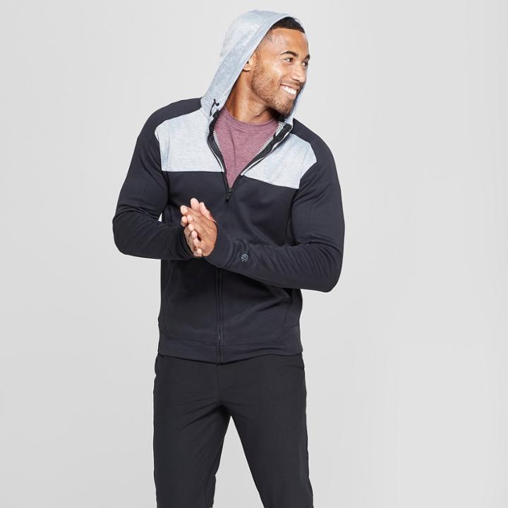 Men's Fleece Full Zip - C9 Champion Black Heather