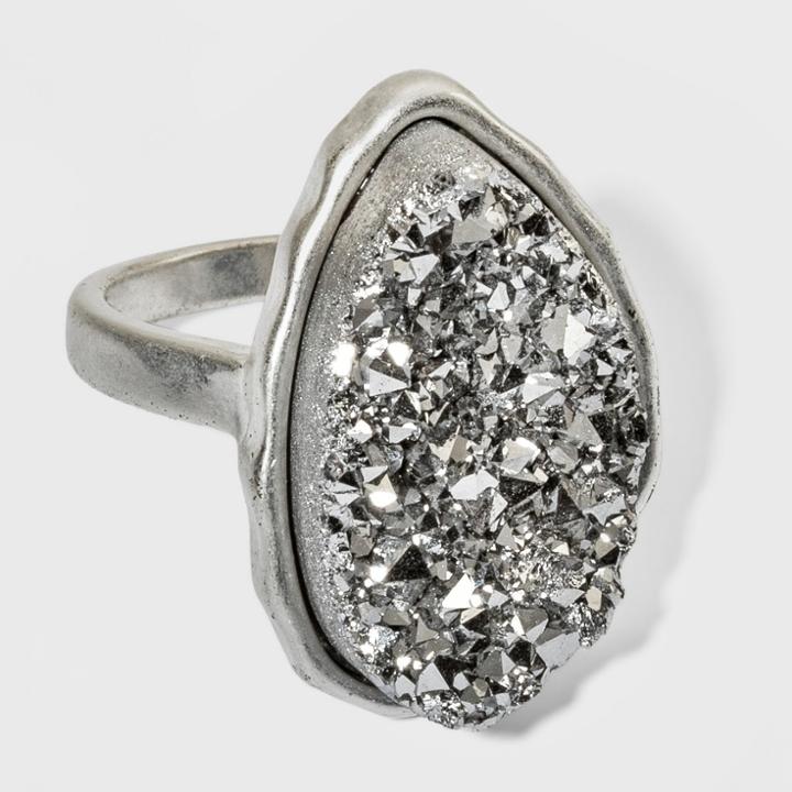 Semi Precious Druzzy Ring - Universal Thread