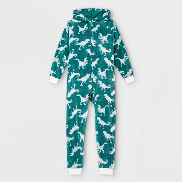 Boys' Dino Pajama Jumpsuit - Cat & Jack Green