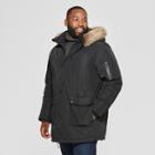 Men's Big & Tall Selby Artic Parka - Goodfellow & Co Black