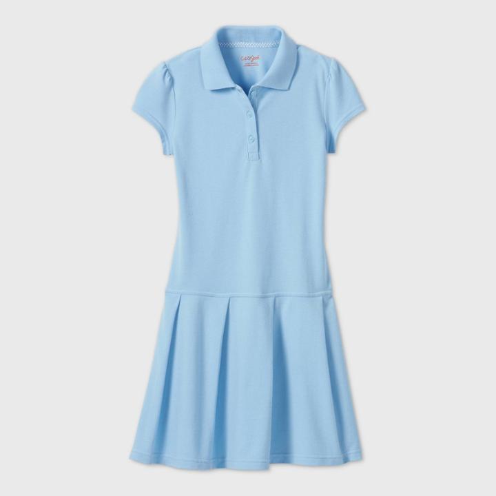 Petitegirls' Short Sleeve Pleated Uniform Tennis Dress - Cat & Jack