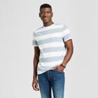 Men's Striped Standard Fit Short Sleeve Americana T-shirt - Goodfellow & Co Dog Bone