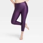 Women's Contour Power Waist High-rise 7/8 Leggings 24 - All In Motion Violet Xs, Women's, Purple