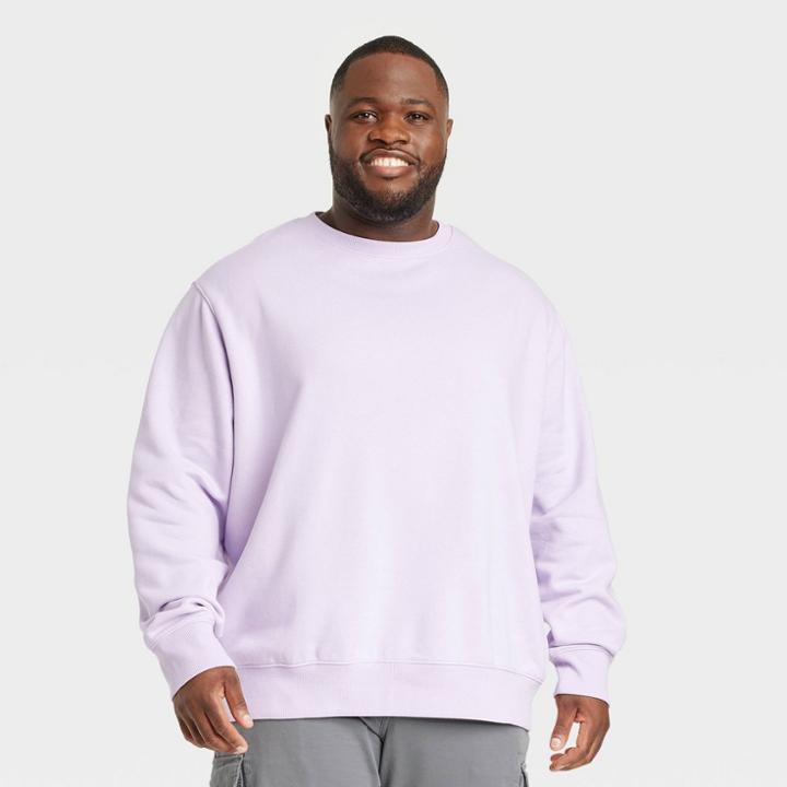 Men's Big & Tall Standard Fit Pullover Sweatshirt - Goodfellow & Co
