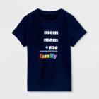 Ev Lgbt Pride Pride Gender Inclusive Toddler's Moms + Me Graphic T-shirt - Federal Blue 2t, Toddler Unisex