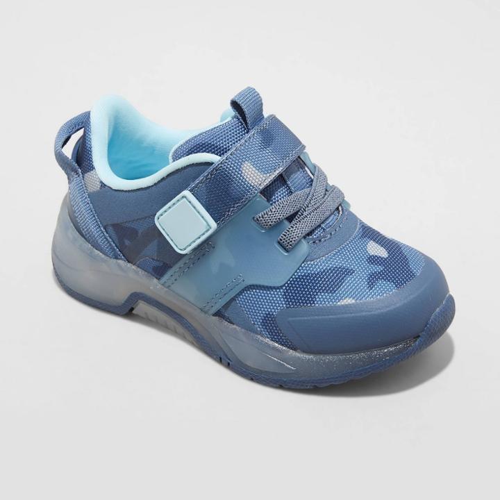 Toddler Reese Apparel Sneakers - Cat & Jack Navy Camo