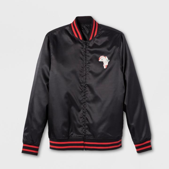 Well Worn Adult Track Jacket - Black M, Adult Unisex