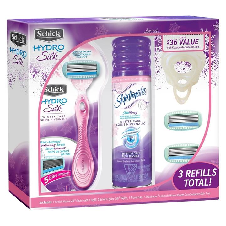 Schick Hydro Silk Winter Care Holiday Gift