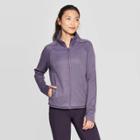 Women's Training Herringbone Fleece Full Zip Track Jacket - C9 Champion Purple
