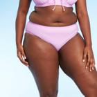Juniors' Plus Size Hipster Bikini Bottom - Xhilaration Lavender