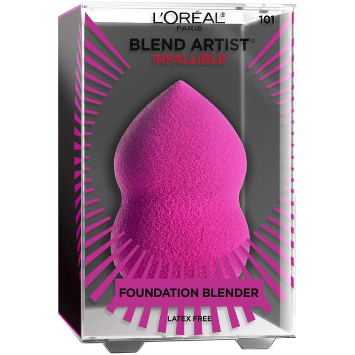L'oreal Paris Infallible Beauty Blender 101 Foundation, Adult Unisex, Black
