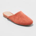Women's Brooklyn Backless Mules - Universal Thread Rust (red)