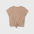 Women's Plus Size Short Sleeve Knit Front T-shirt - Universal Thread Lilac 1x, Women's, Size: