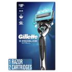 Gillette Proglide Chill Men's Razor + 2 Razor Blade Refills