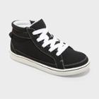 Girls' Olene Zipper Apparel Sneakers - Cat & Jack Black