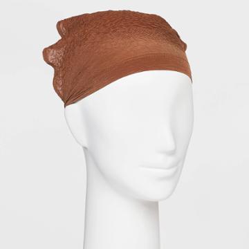 Textured Headscarf - Wild Fable Brown