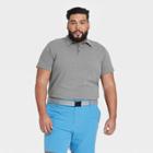 Men's Big & Tall Performance Polo Shirt - All In Motion Gray