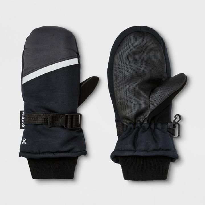Boys' Ski Mittens - C9 Champion Gray 8-16, Black Gray