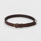 Women's Whip Stitched Belt - Universal Thread Brown